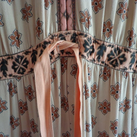 FIRM NWOT SPELL LIONHEART SUNDOWN GOWN XS Floral - Picture 6 of 16